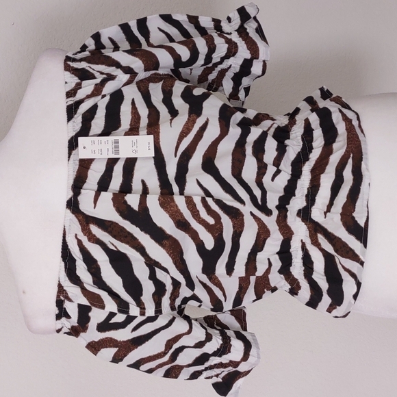 New J Crew Off Shoulder Top Size XXS - Picture 2 of 6